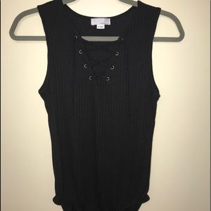 Black lace up bodysuit!